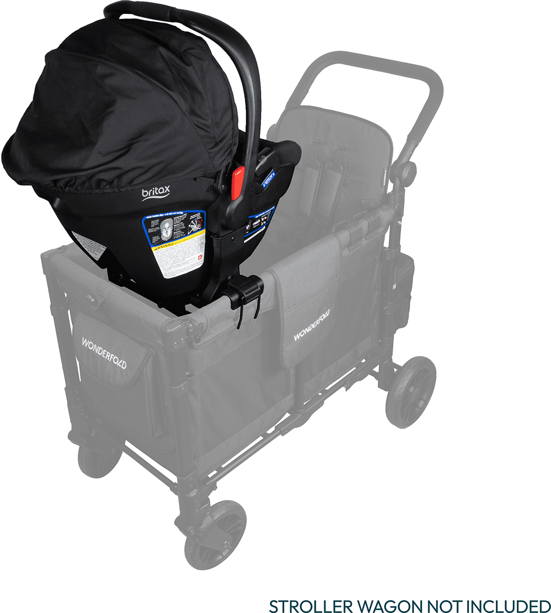 WonderFold W2 Car Seat Adapter - Britax - W2CSA-BRT