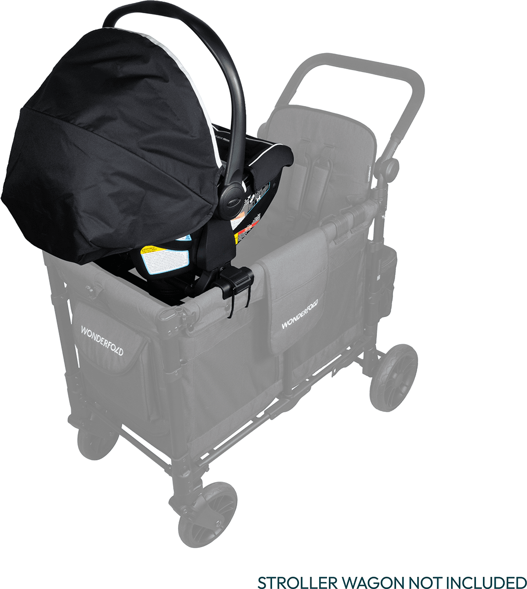 WonderFold W2 Car Seat Adapter - Graco - W2CSA-GRC