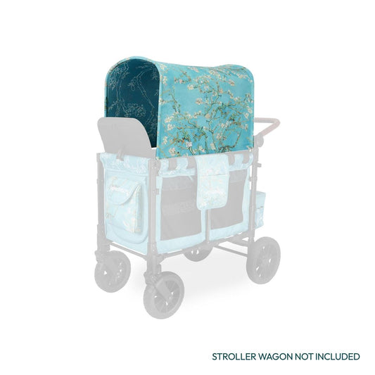 WonderFold W2 Elite/luxe Panoramic Canopy  - Van Gogh Almond Blossoms - W2ELCPY-VGAB