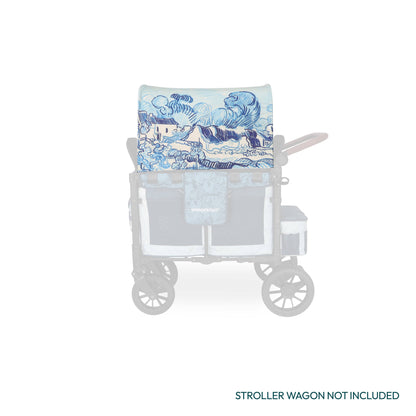 WonderFold W2 Elite/luxe Panoramic Canopy - Van Gogh Landscape With Houses - W2ELCPY-VGLH