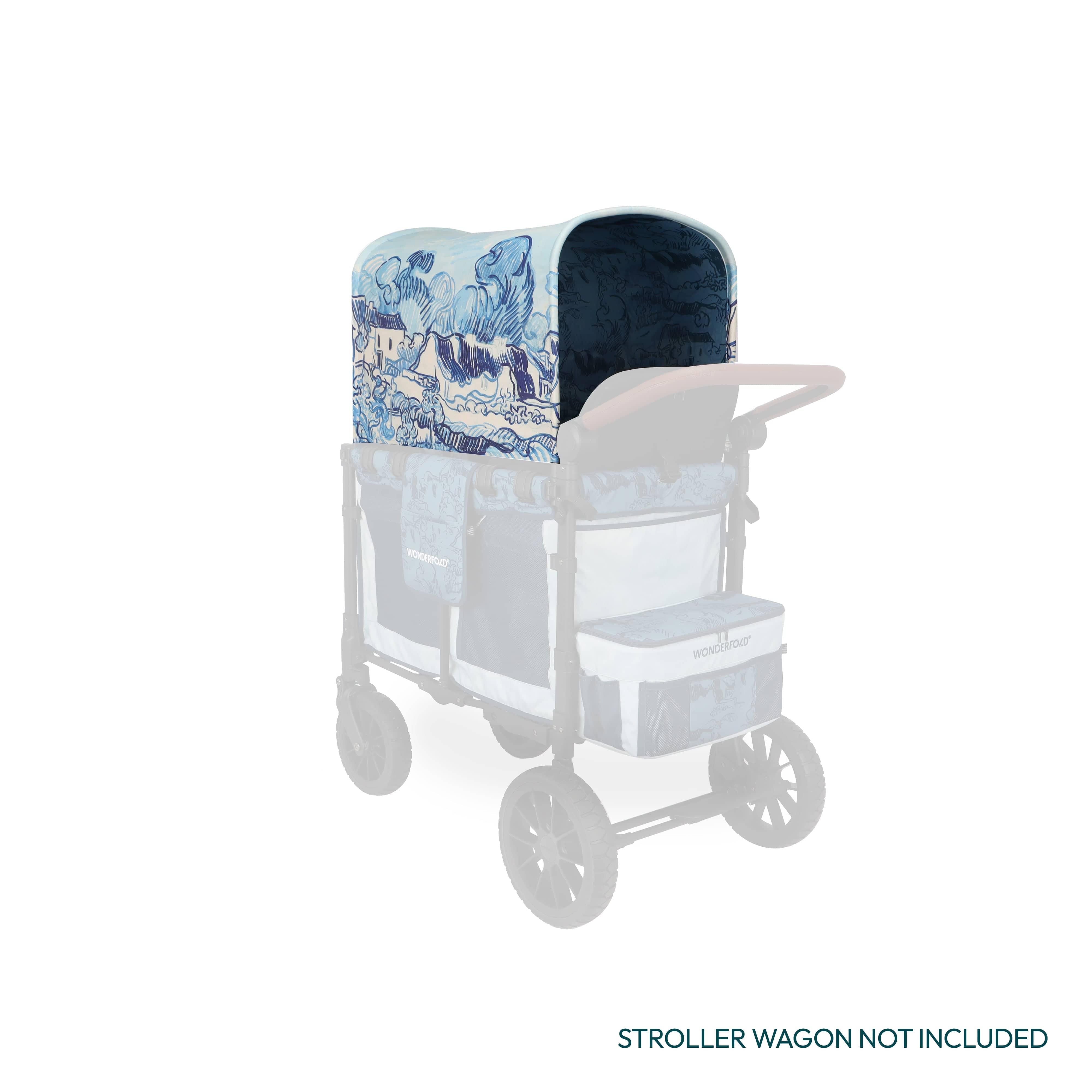 WonderFold W2 Elite/luxe Panoramic Canopy - Van Gogh Landscape