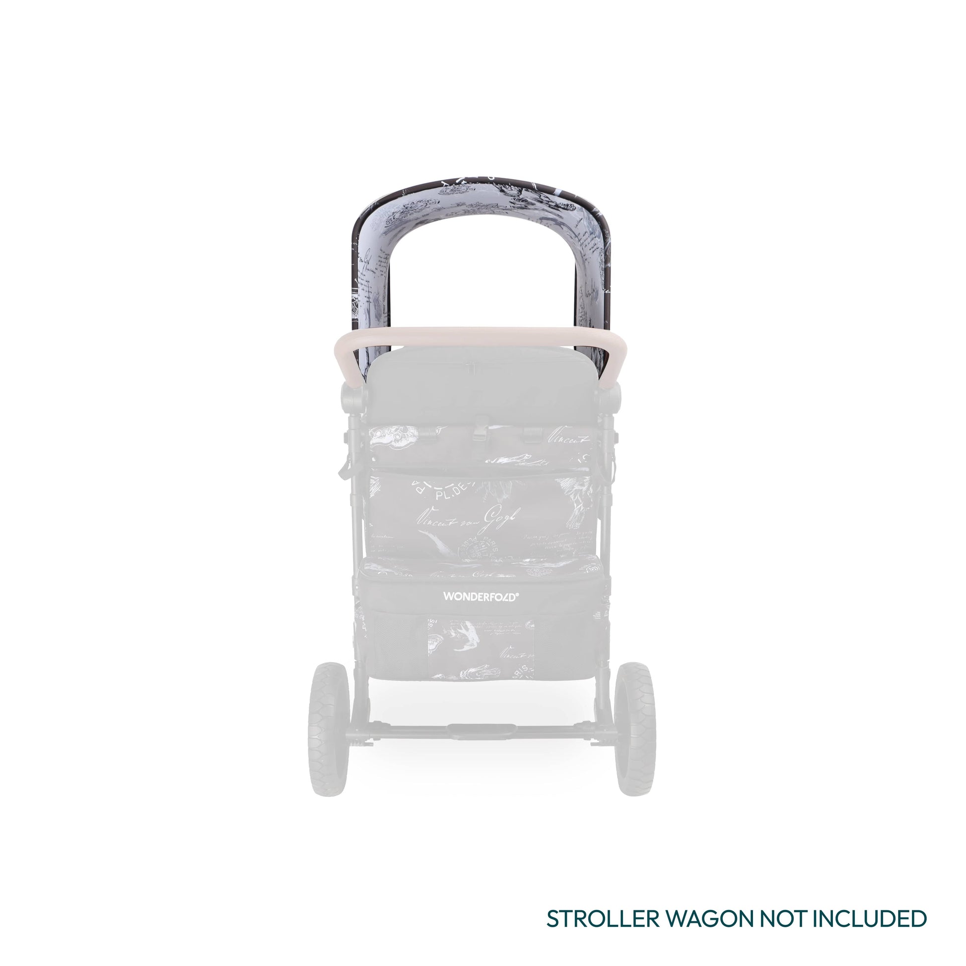 WonderFold W2 Elite/luxe Panoramic Canopy - Van Gogh Sketches - W2ELCPY-VGSK