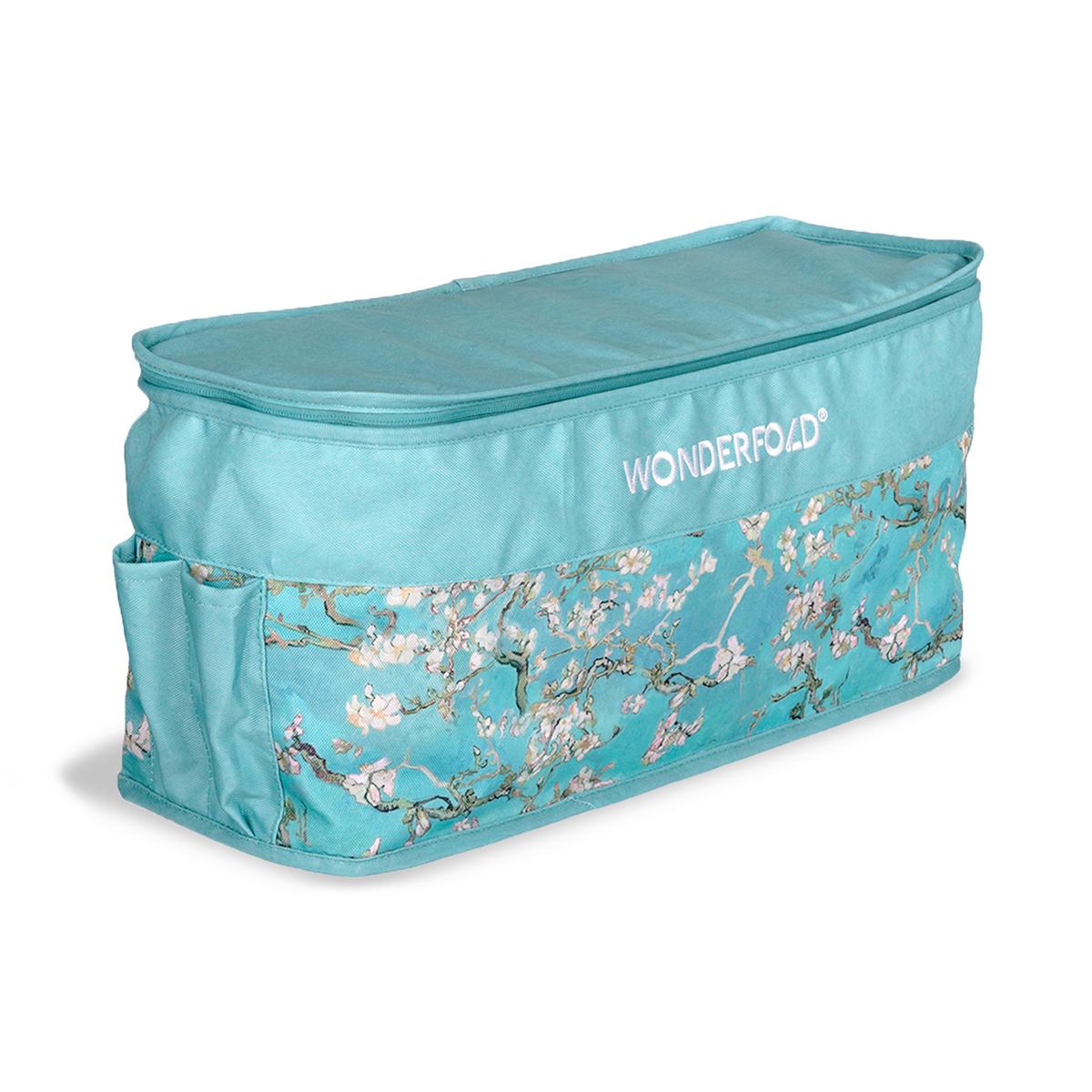 WonderFold W2 Elite/luxe Rear Basket - Van Gogh Almond Blossoms - W2ELRBF-VGAB
