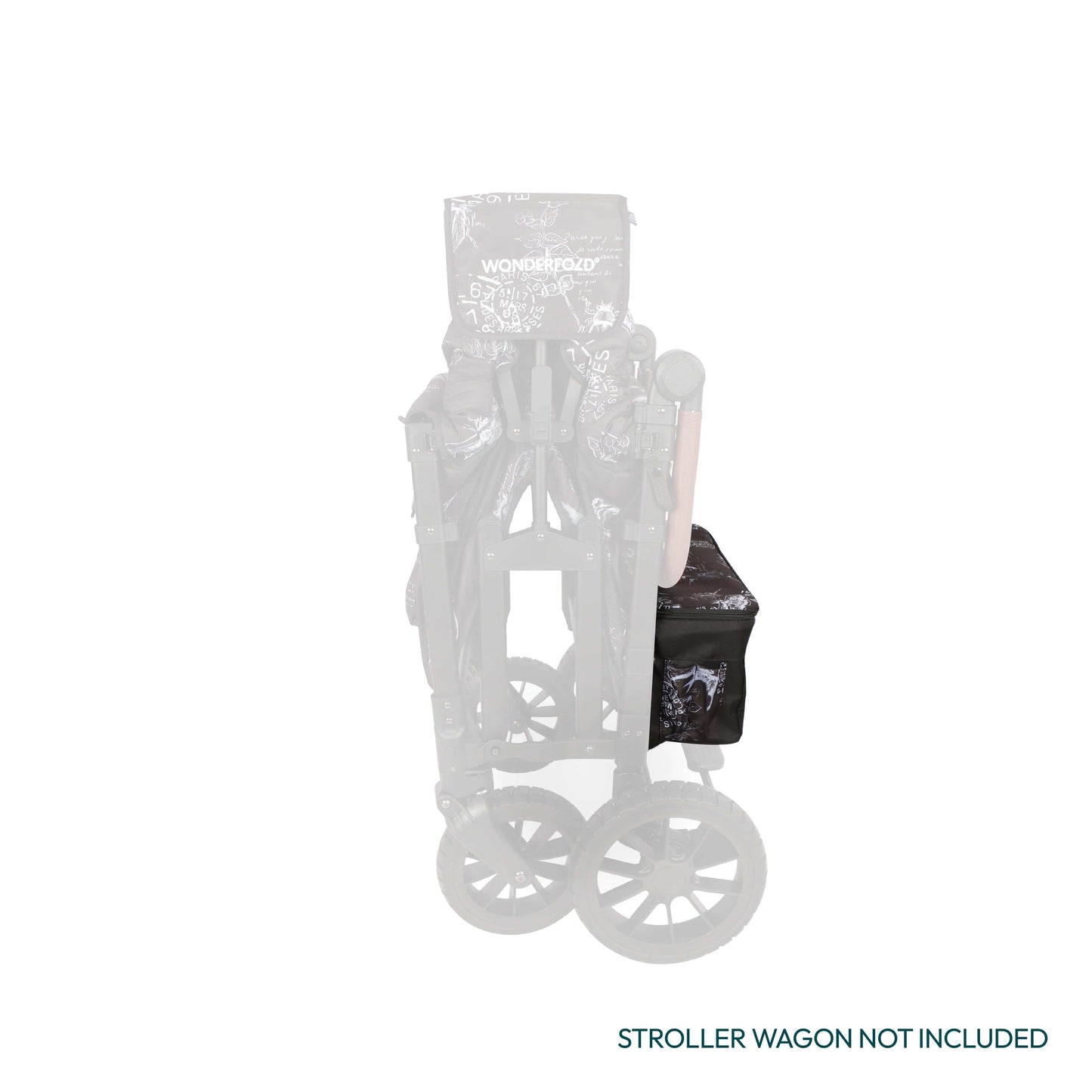 WonderFold W2 Elite/luxe Rear Basket - Van Gogh Sketches - W2ELRBF-VGSK