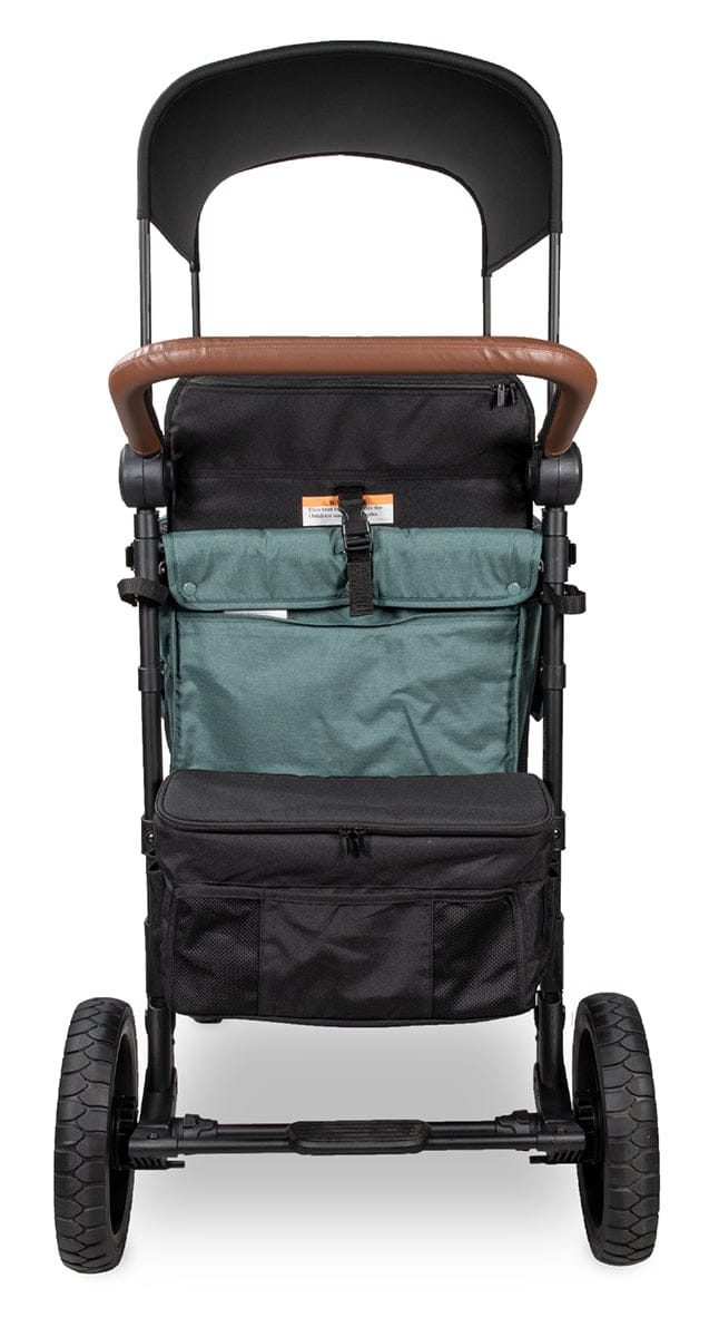 Wonderfold W2 Luxe Multifunctional Double (2 seater) Stroller Wagon - Hunter Green (Albee Exclusive) - W2LUX-HNTGN