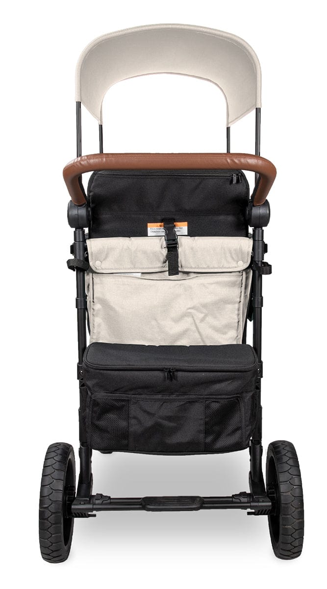 Wonderfold W2 Luxe Multifunctional Double (2 seater) Stroller Wagon - Sandy Beige (Albee Exclusive) - W2LUX-SDYBG