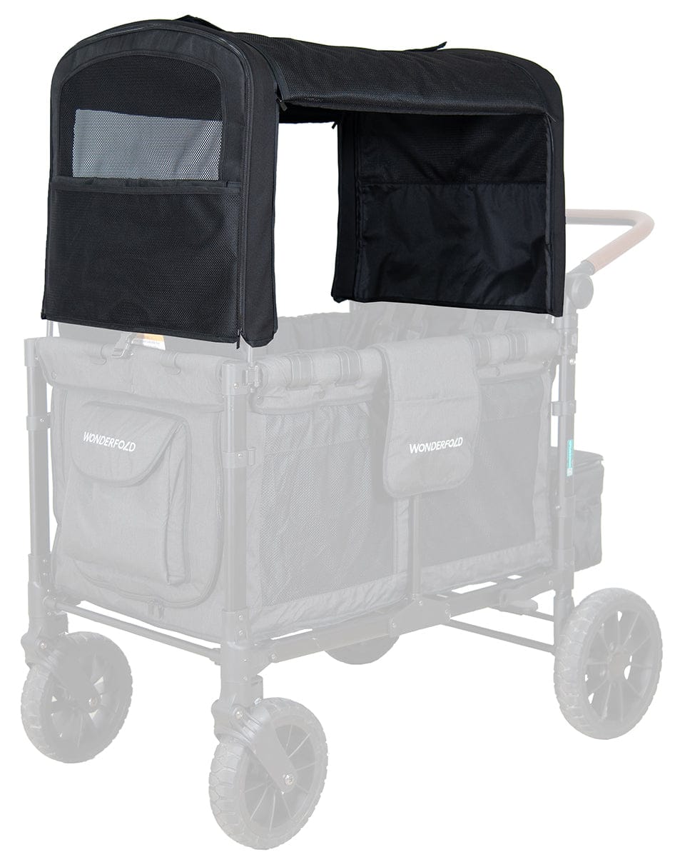 WonderFold W2 Original Flex Canopy - Black - W2OGFLXCPY-BLK