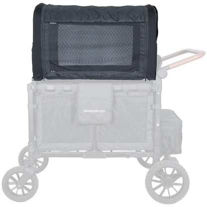 WonderFold W2 Original Flex Canopy - Black - W2OGFLXCPY-BLK