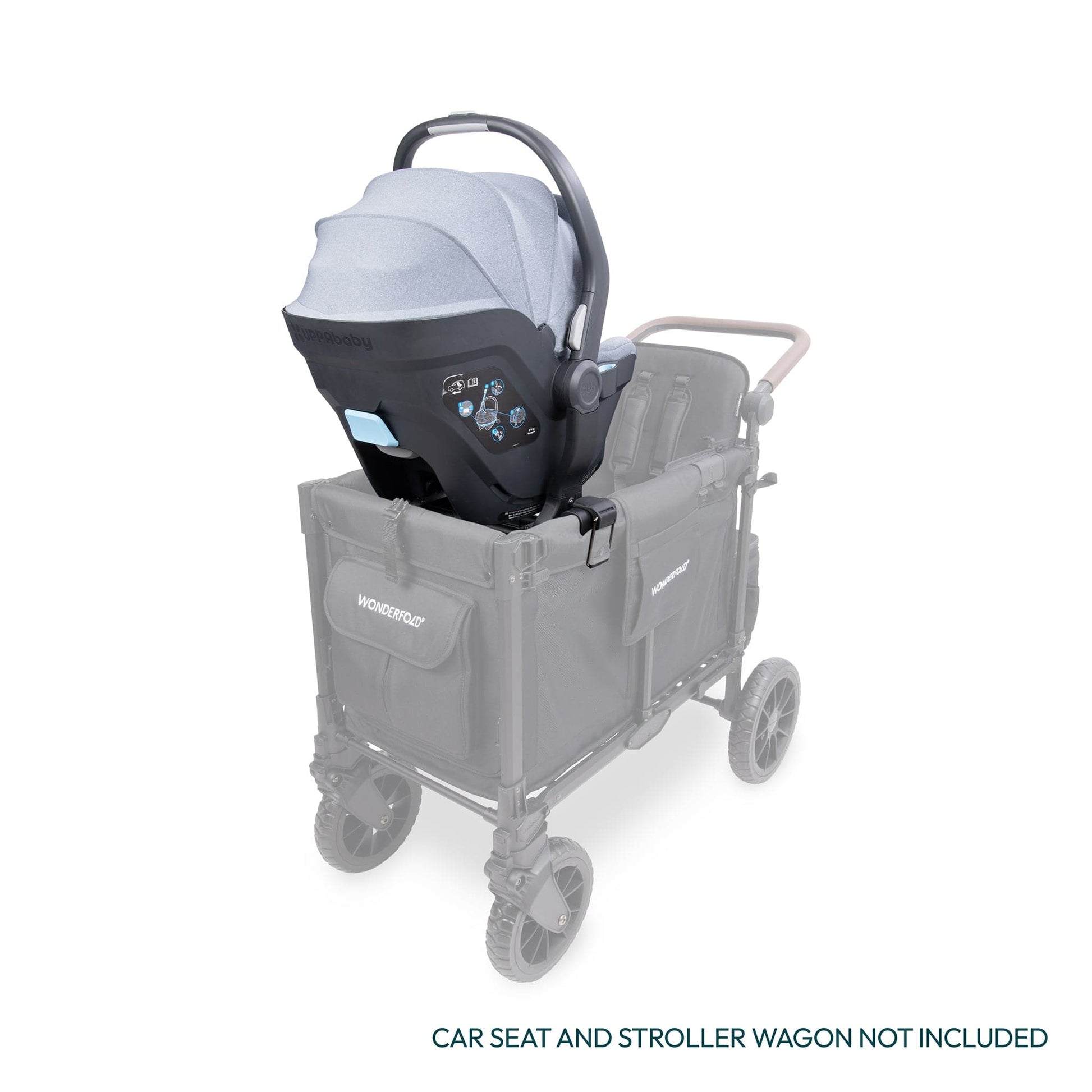 WonderFold W2 Pro Series Car Seat Adapter - UPPAbaby - W2PCSA-UPB