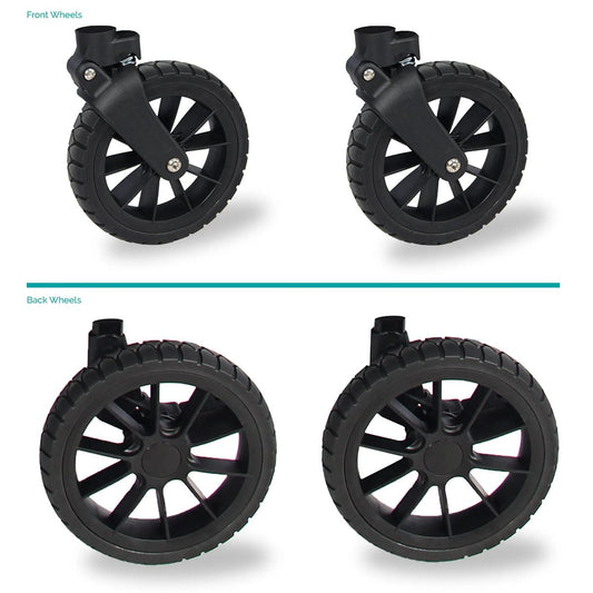 Wonderfold W4 All Terrain XL Wheels with PU Tires - w4-allterrain
