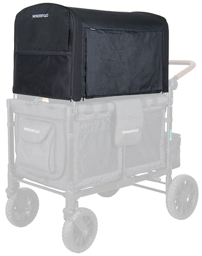 WonderFold W4 Elite / Luxe Flex Canopy - Black - W4ELFLXCPY-BLK