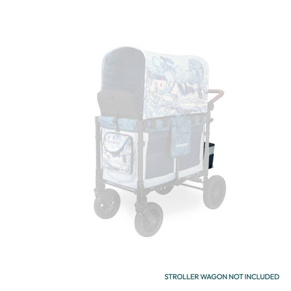 WonderFold W4 Elite/luxe Rear Basket - Van Gogh Landscape With Houses - W4ELRBF-VGLH