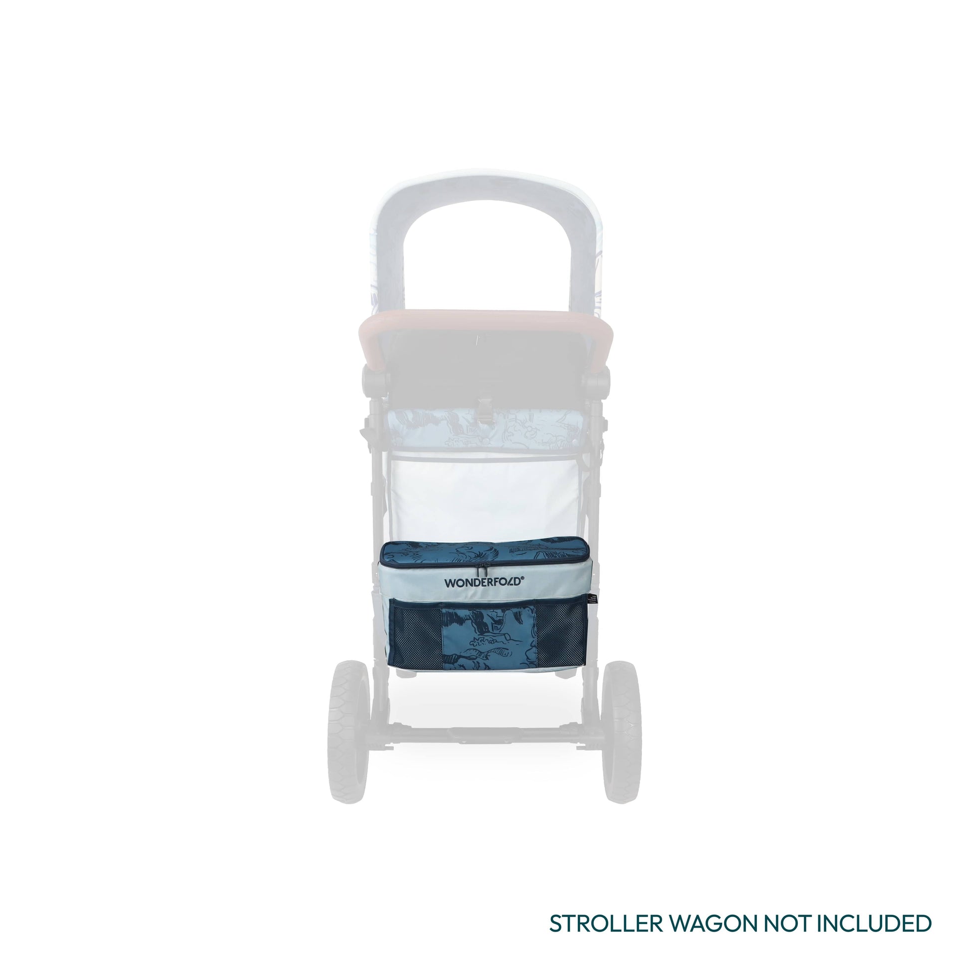 WonderFold W4 Elite/luxe Rear Basket - Van Gogh Landscape With Houses - W4ELRBF-VGLH