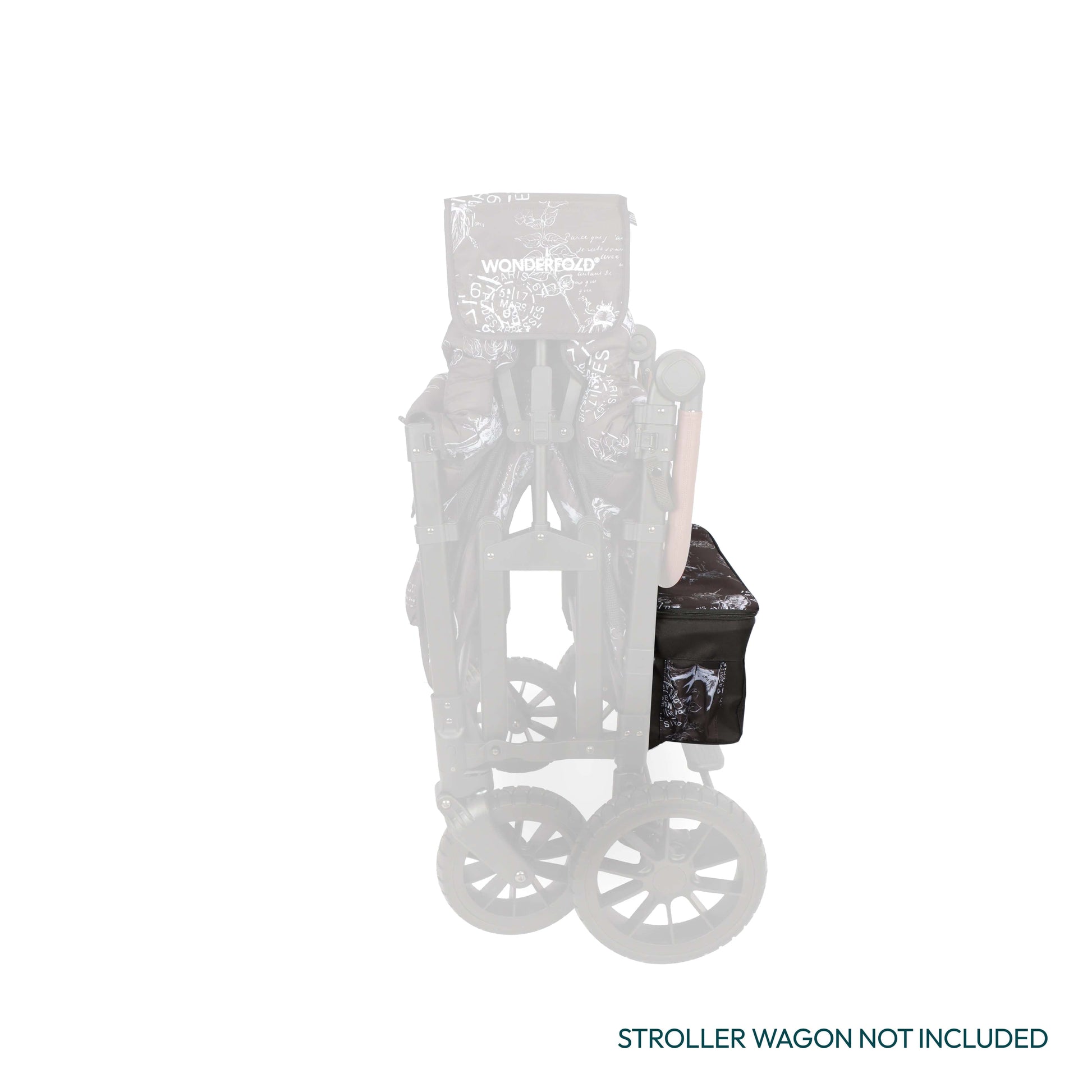 WonderFold W4 Elite/luxe Rear Basket - Van Gogh Sketches - W4ELRBF-VGSK