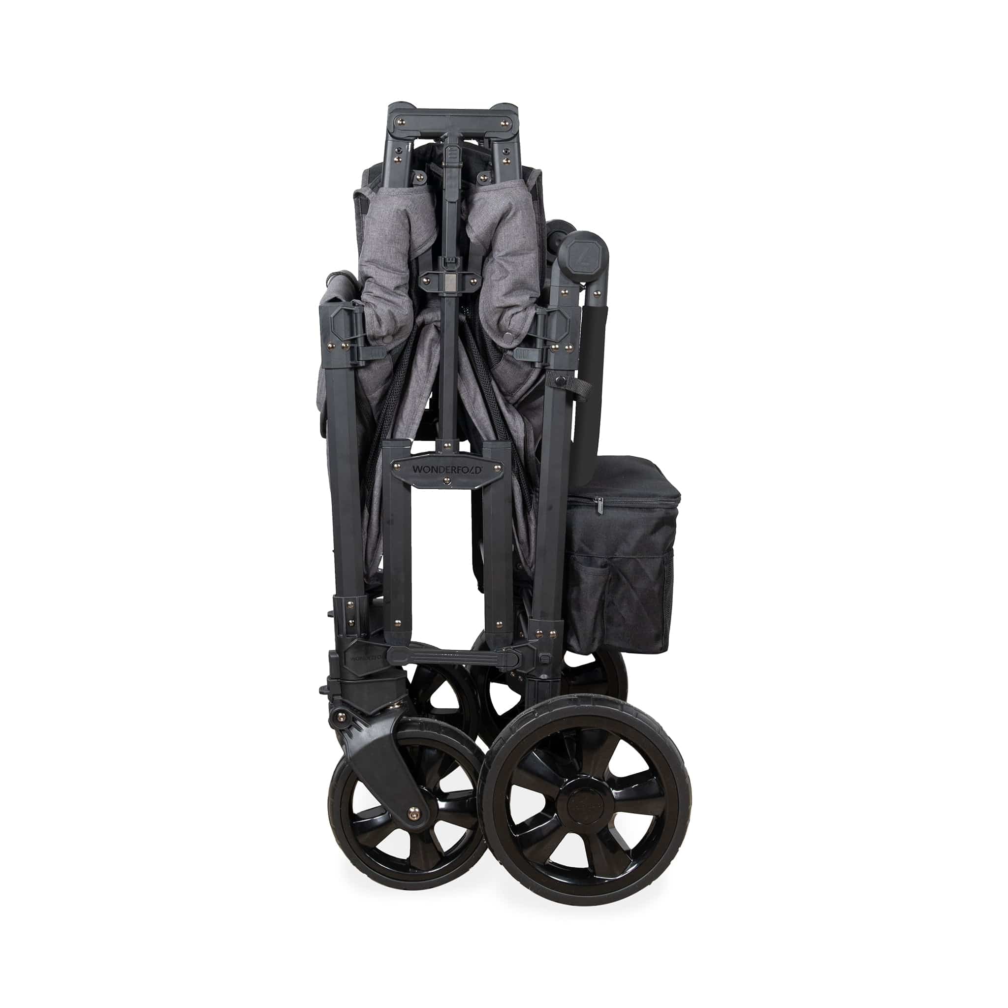 WonderFold W4 Elite Pro (4 Seater) Stroller Wagon - Charcoal Gray