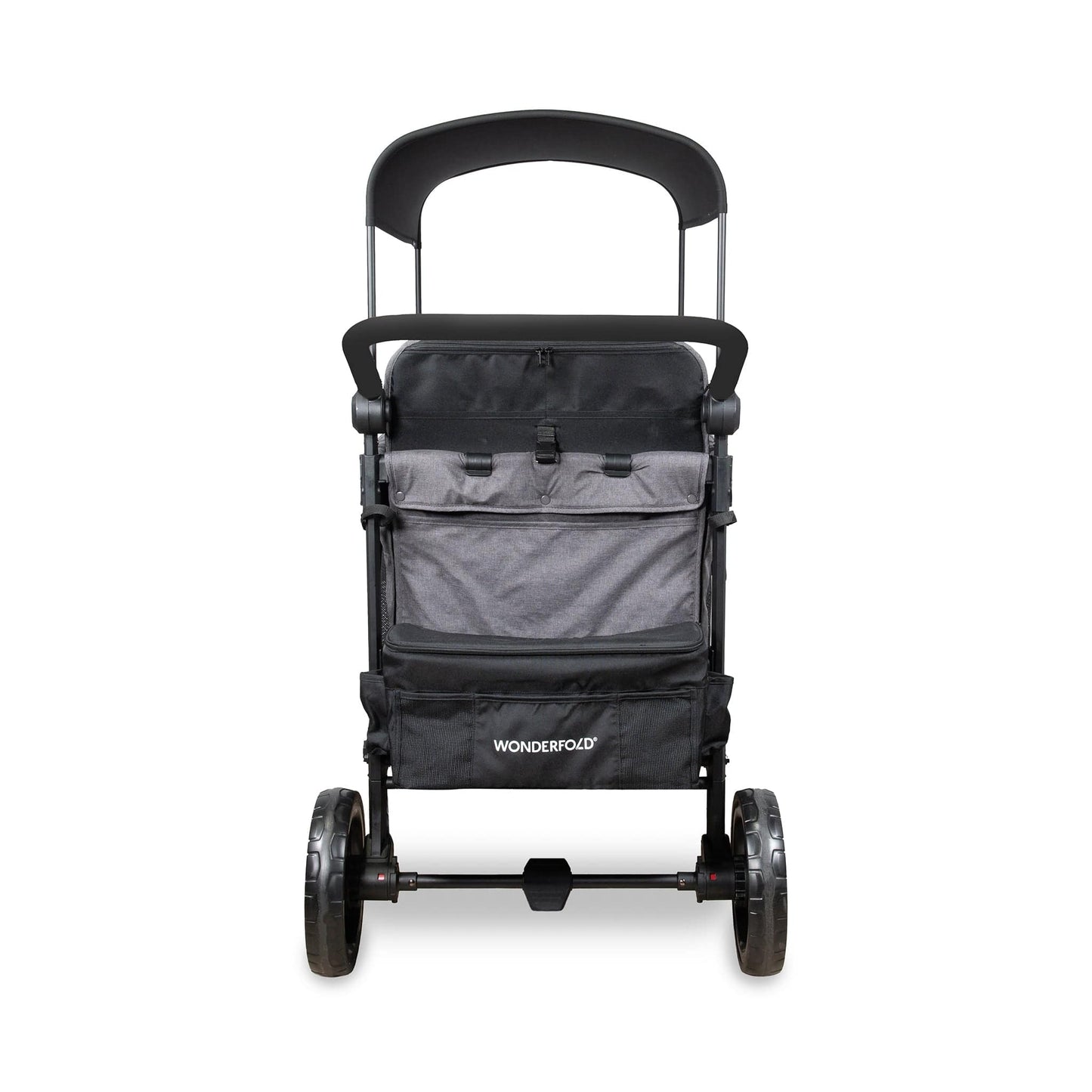 WonderFold W4 Elite Pro (4 Seater) Stroller Wagon - Charcoal Gray - W4ELTP-GRY