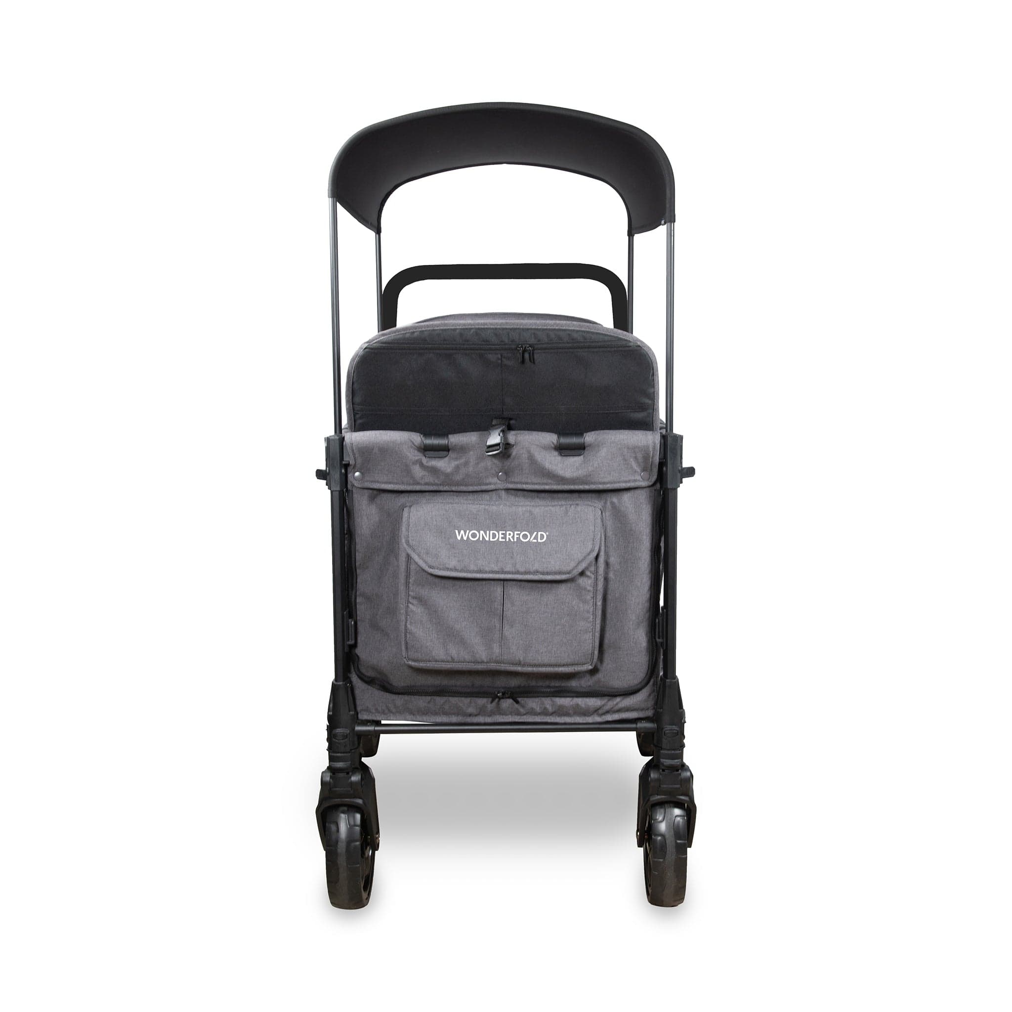 WonderFold W4 Elite Pro (4 Seater) Stroller Wagon - Charcoal Gray