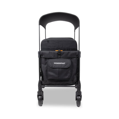 WonderFold W4 Elite Pro (4 Seater) Stroller Wagon - Jet Black - W4ELTP-JBLK