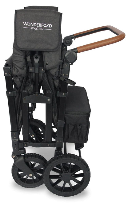 WonderFold W4 Luxe Multifunctional Quad (4 Seater) Stroller Wagon - Black Camo - W4LUX-BLKCM