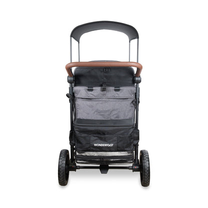 WonderFold W4 Luxe Pro (4 Seater) Stroller Wagon - Charcoal Gray - W4LUXP-GRY
