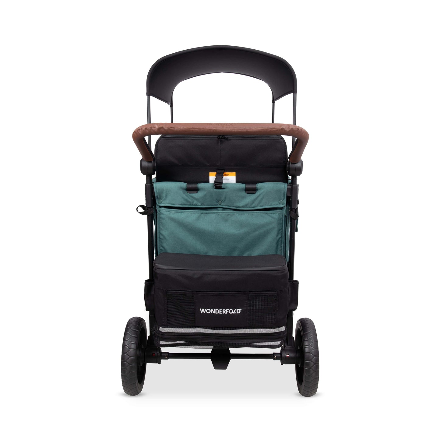 WonderFold W4 Luxe Pro (4 Seater) Stroller Wagon - Hunter Green - W4LUXP-HNTGN