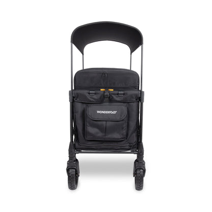 WonderFold W4 Luxe Pro (4 Seater) Stroller Wagon - Jet Black - W4LUXP-JBLK