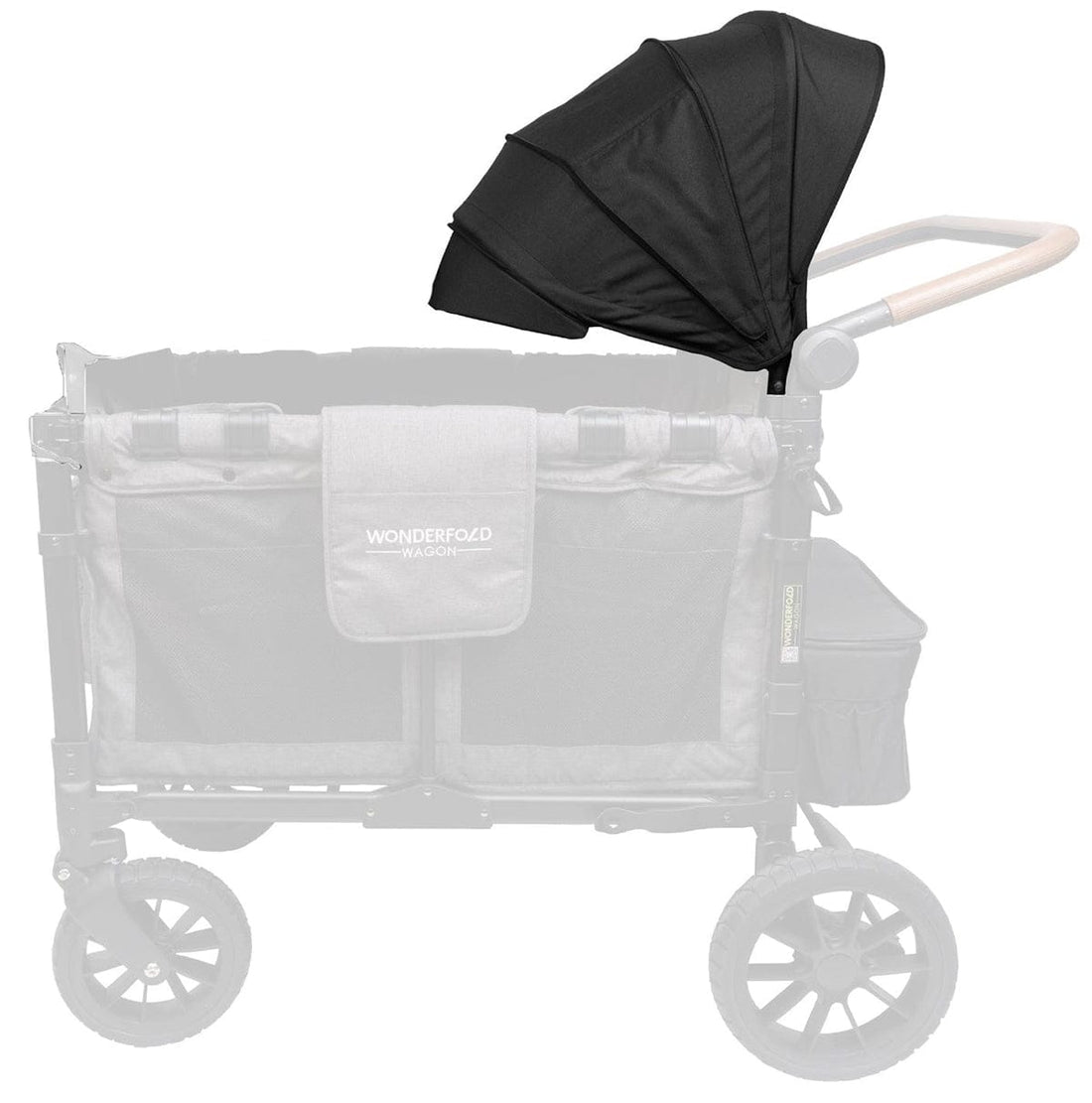 WonderFold W4 Original / 2.0 Retractable Stroller Canopy - W4RSC