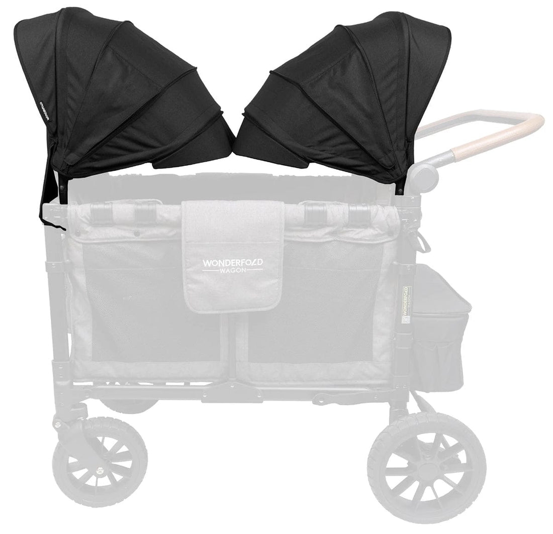 WonderFold W4 Original / 2.0 Retractable Stroller Canopy - 2 Pack - 2-W4RSC