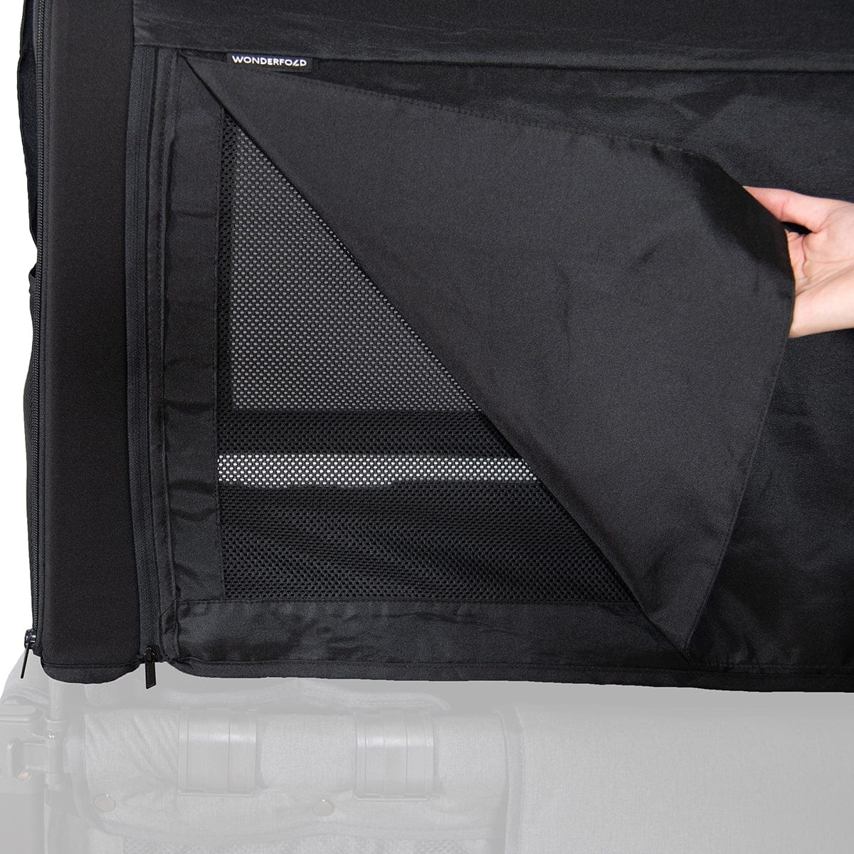 WonderFold W4 Original Flex Canopy - Black - W4OGFLXCPY-BLK