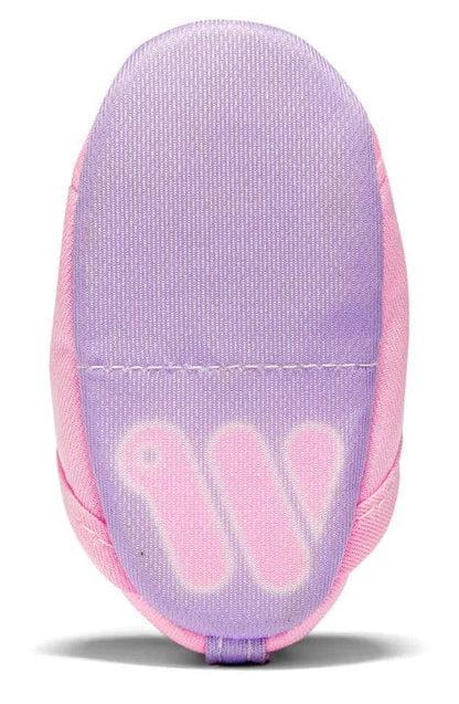 Woolybubs The Newbie Baby Shoe, Size 1 - Pink / Purple - NEW-01-1