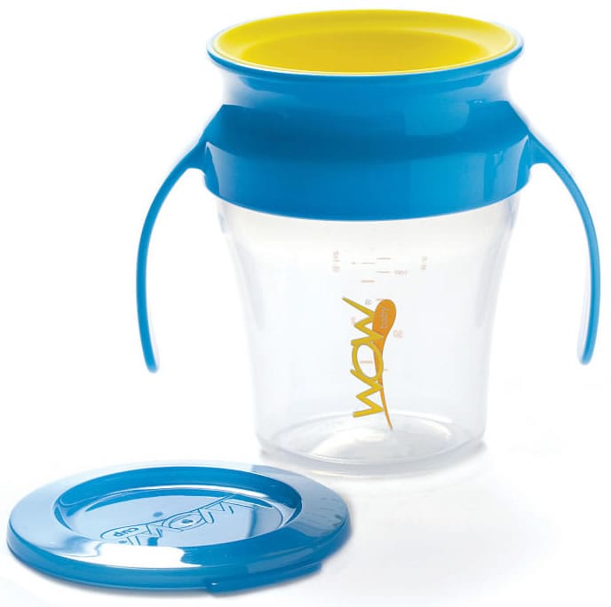 Wow Baby 7 oz Spill-Free Cup - Blue