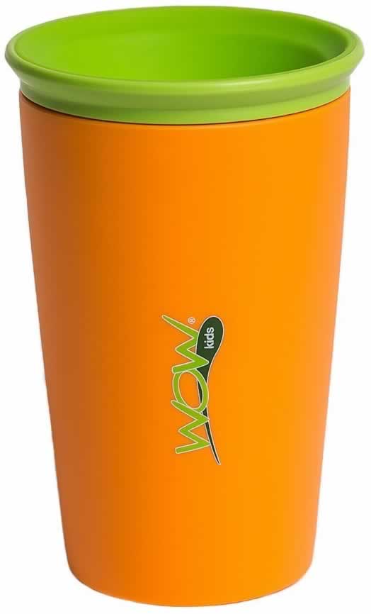 Wow Kids 9 oz Spill-Free Cup - Orange