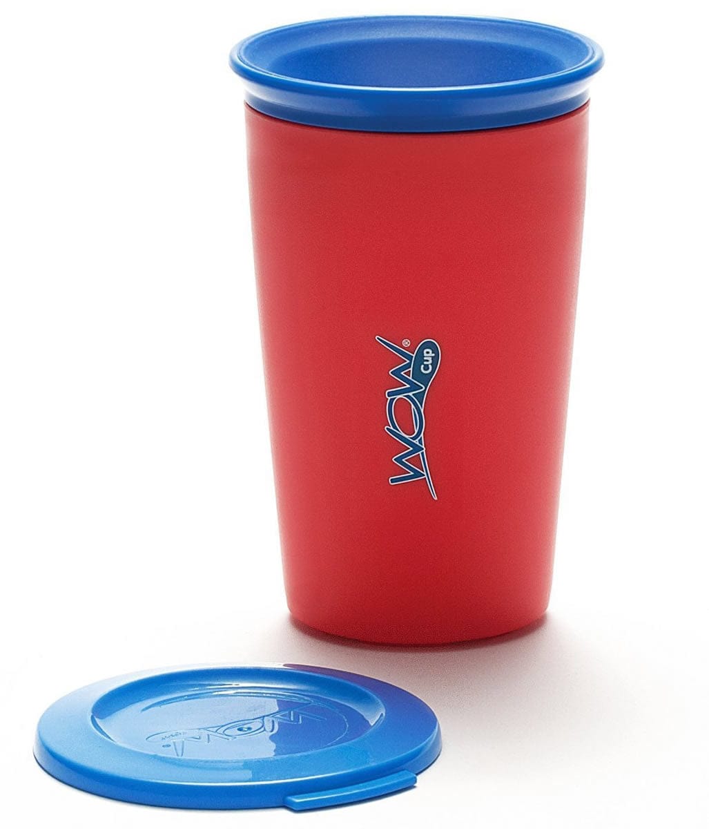 Wow Kids 9 oz Spill-Free Cup - Red