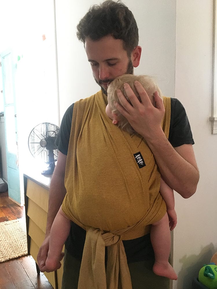 XOXO Buckle Wrap Baby Carrier, Eco2 Collection - Gold Standard