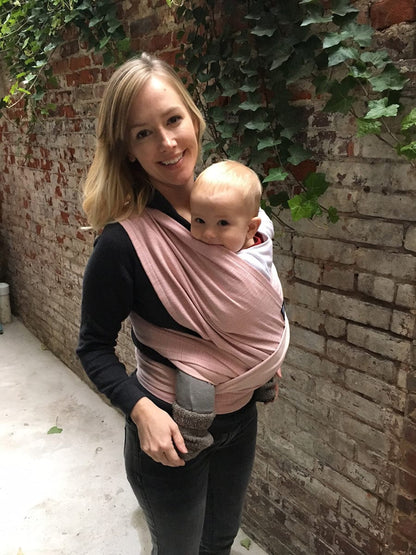 XOXO Buckle Wrap Baby Carrier, Repreve Collection - It's a Boy Pink - BW1-REPI