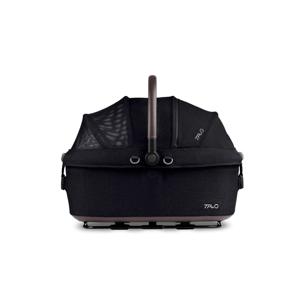 Tavo Pets Maeve 6X Pet Car Seat w/ Base - Onyx
