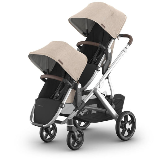 UPPAbaby Vista V3 Double Stroller with RumbleSeat V3 Bundle - Declan