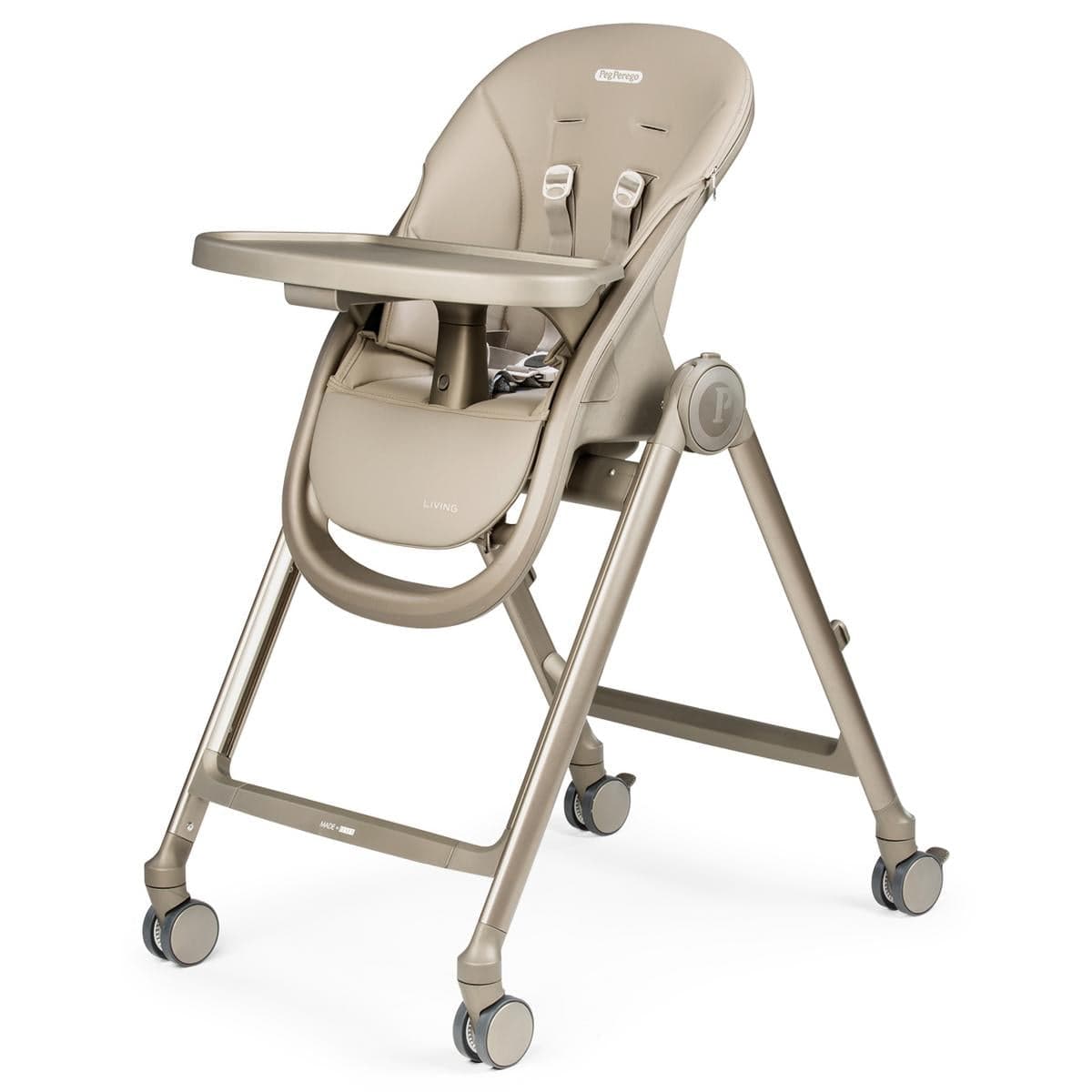 Peg Perego Living High Chair - Space Sand – Albee Baby