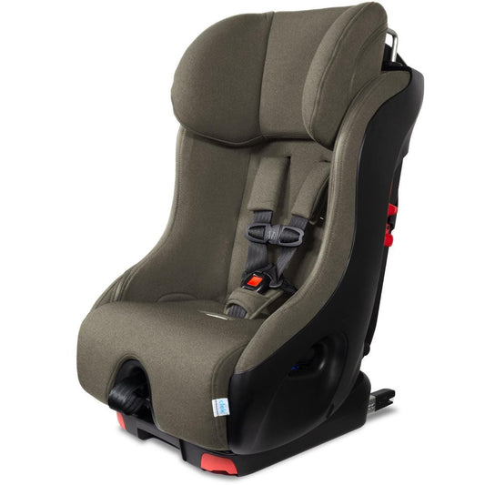 Clek OPEN BOX Foonf Narrow Convertible Car Seat With Anti-rebound Bar - Highlands Ziip - FO19U1-HLB-OB