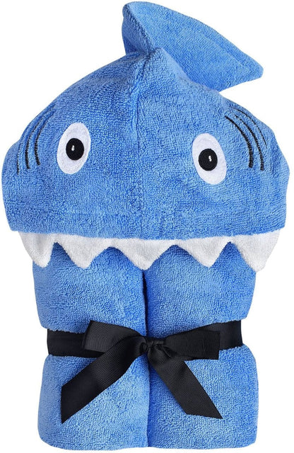 Yikes Twins Hooded Towel - Shark