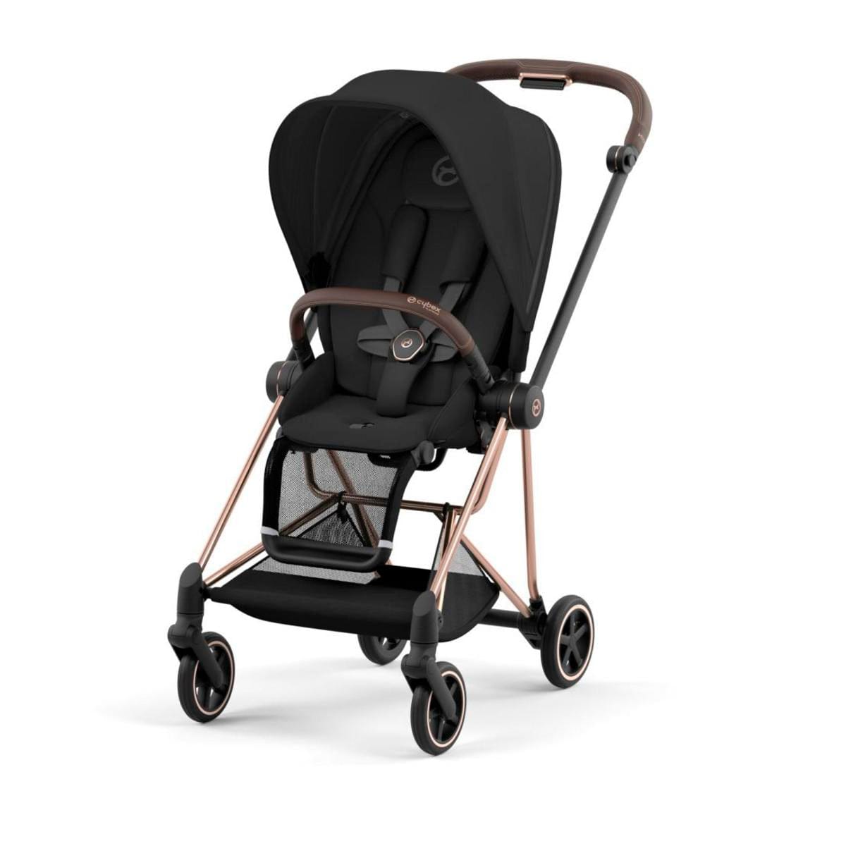 cybexミオス ベビーカー ローズゴールド+セピアブラック Cybex Mios 3 Stroller (One Box) - Rose Gold / Sepia Black – Albee Baby