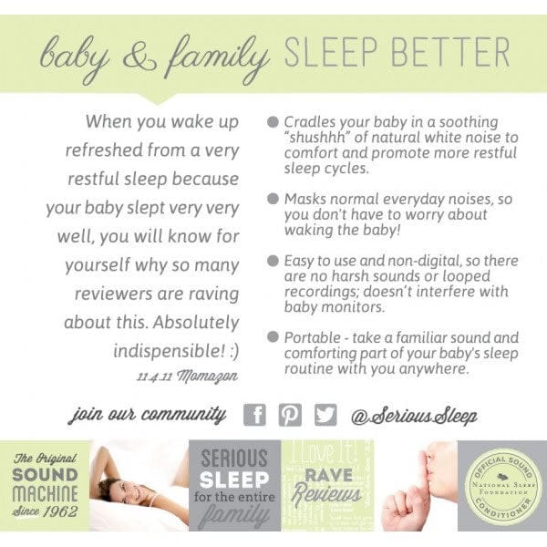 Yogasleep Dohm for White Noise Sound Machine Baby Soother - 3500340