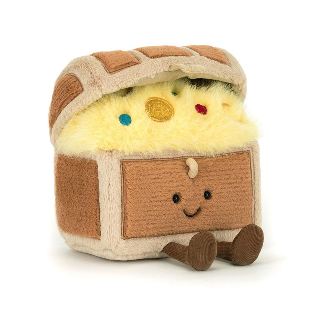 Jellycat Amuseables Treasure Chest, 6" - A2TRES