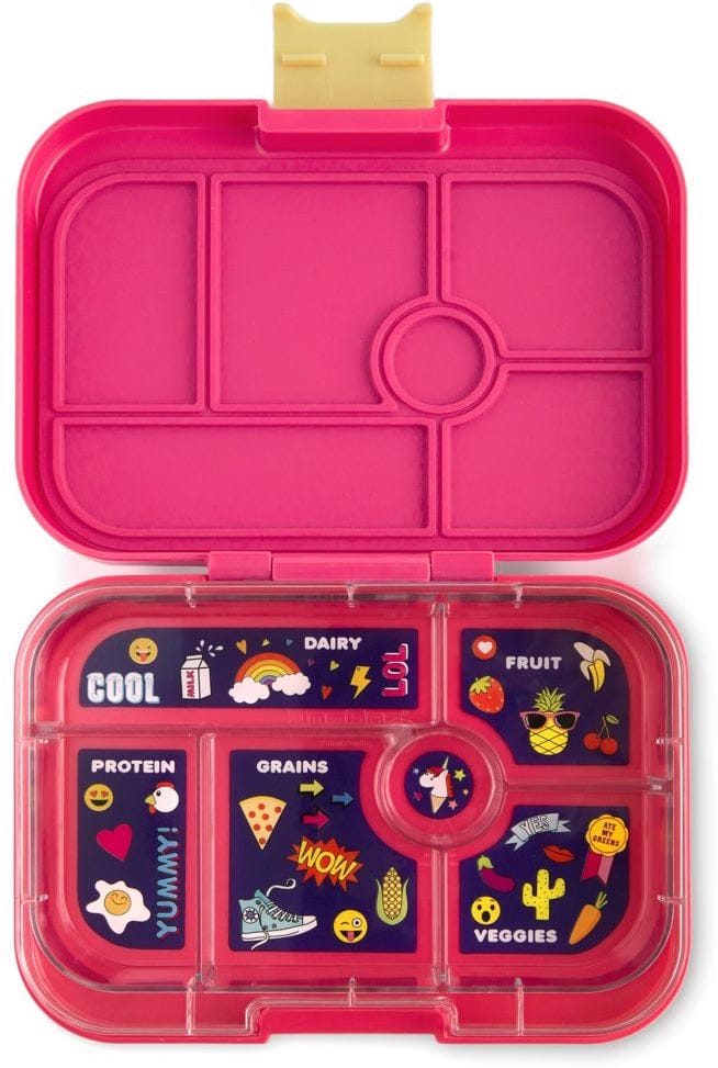 Yumbox Leakproof Bento Lunchbox, Original - Kawaii Pink
