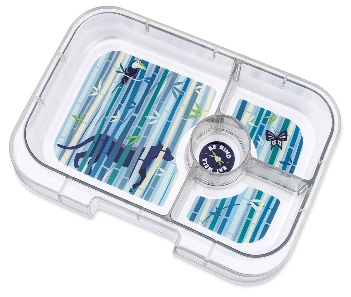 Yumbox Leakproof Bento Lunchbox, Panino - Tropical Aqua / Panther - TAII202303N