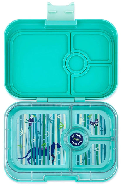 Yumbox Leakproof Bento Lunchbox, Panino - Tropical Aqua / Panther - TAII202303N