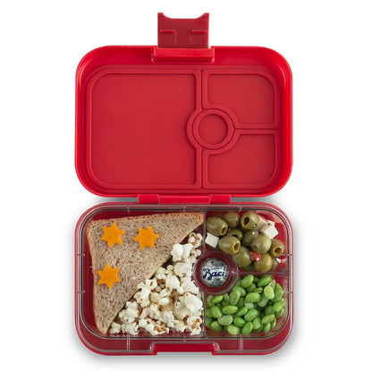 Yumbox Leakproof Bento Lunchbox, Panino - Wow Red / Shark Tray - WRII202110SK