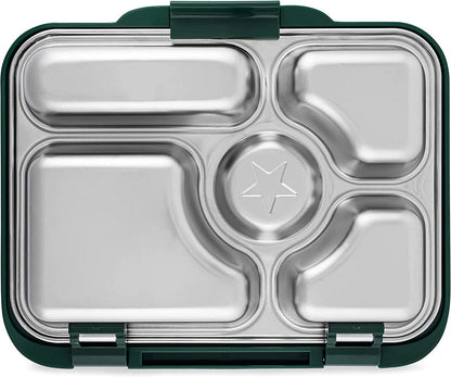 Yumbox Leakproof Bento Lunchbox, Presto Stainless Steel - Kale Green - KGPS202112