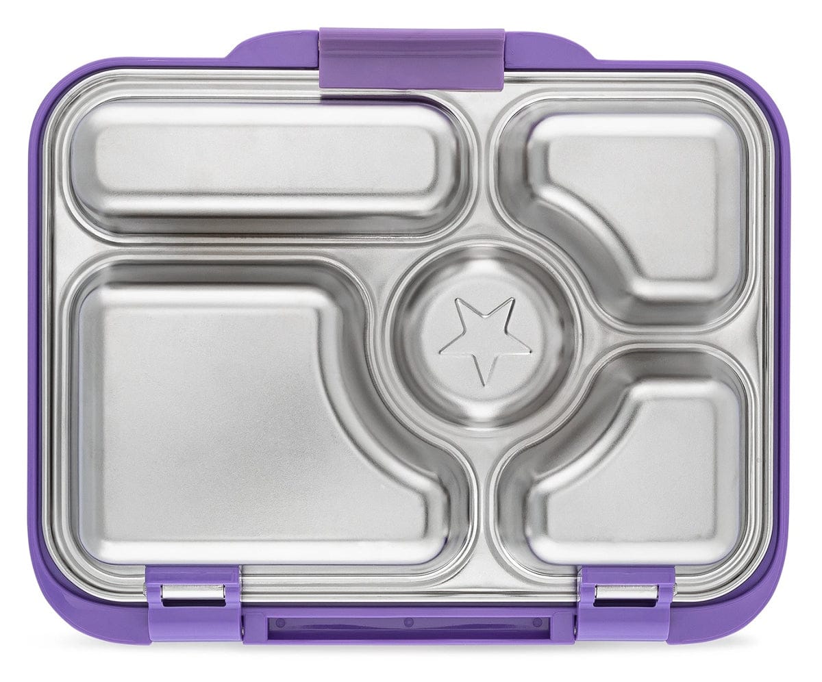 Yumbox Leakproof Bento Lunchbox, Presto Stainless Steel - Remy Lavender - RLPS202107