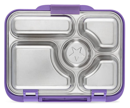 Yumbox Leakproof Bento Lunchbox, Presto Stainless Steel - Remy Lavender - RLPS202107